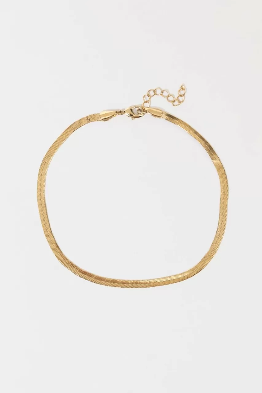 Francesca's Dottie Snake Chain Anklet