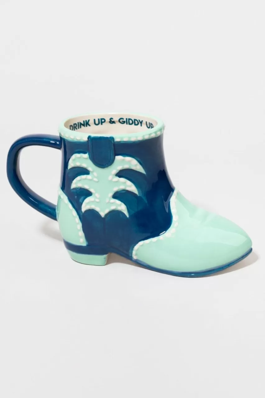Francesca's Drink Up And Giddy Up Cowboy Mug