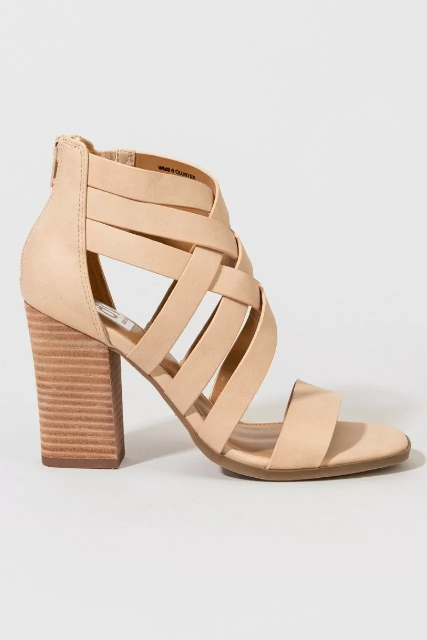 Francesca's Dv By Dolce Vita Cluster Woven Heels