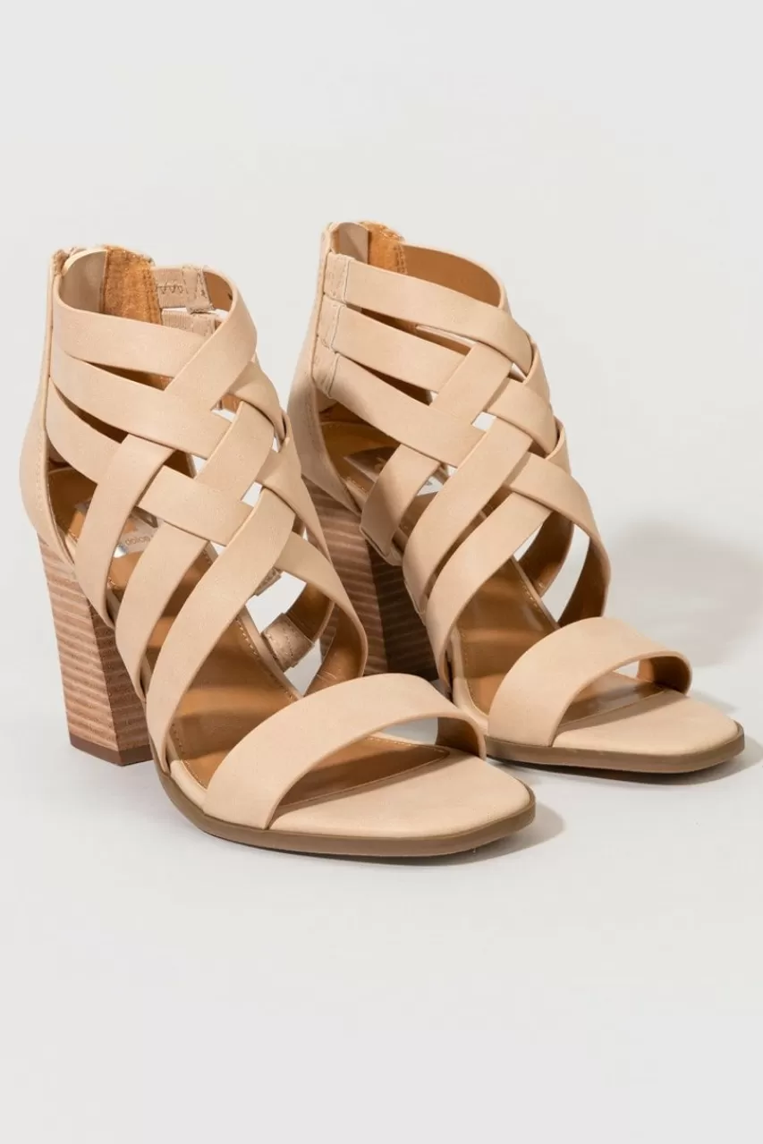 Francesca's Dv By Dolce Vita Cluster Woven Heels