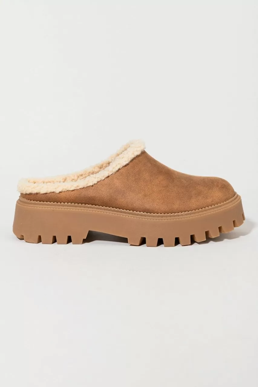 Francesca's Dv By Dolce Vita Ladie Shearling Slides