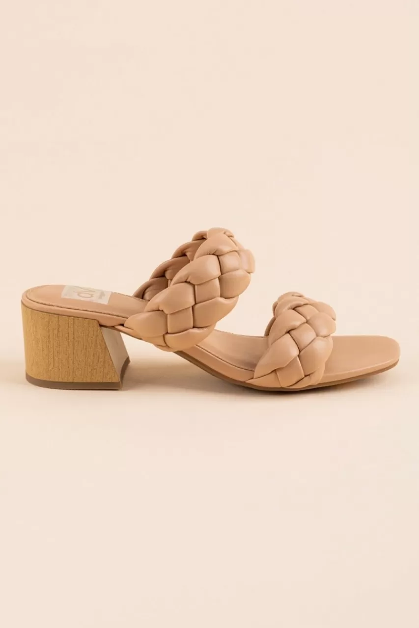 Francesca's Dv By Dolce Vita Stacey Chunky Braid Block Heels