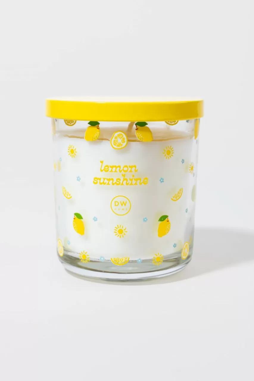 Francesca's Dw Home Lovable Lemon Sunshine Scented Candle