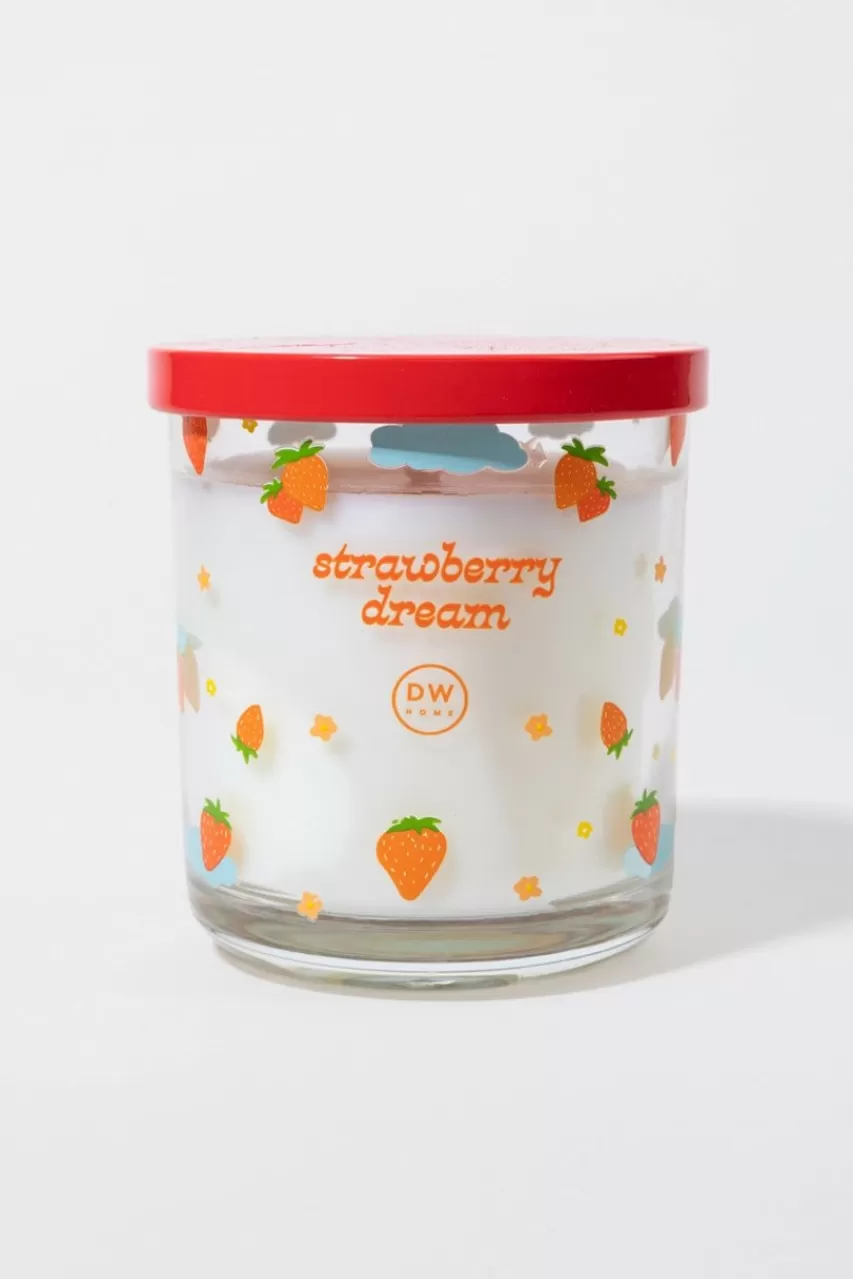 Francesca's Dw Home Lovable Strawberry Dream Scented Candle
