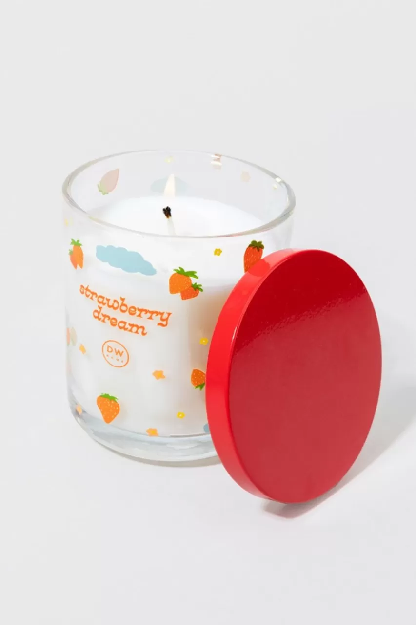 Francesca's Dw Home Lovable Strawberry Dream Scented Candle