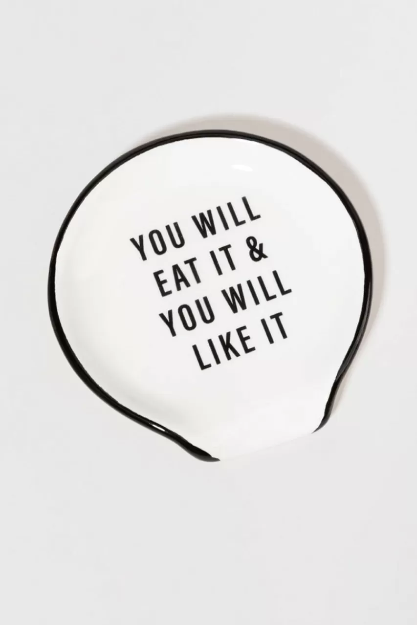 Francesca's Eat It And You Will Like It Spoon Rest