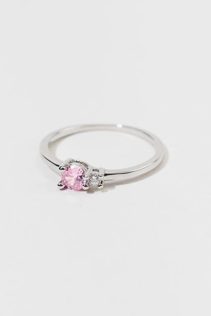 Francesca's Ebbie Focal Crystal Ring