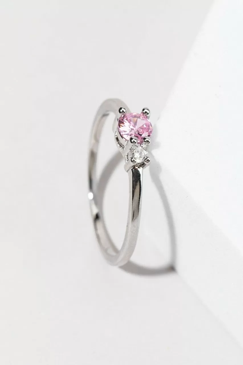 Francesca's Ebbie Focal Crystal Ring