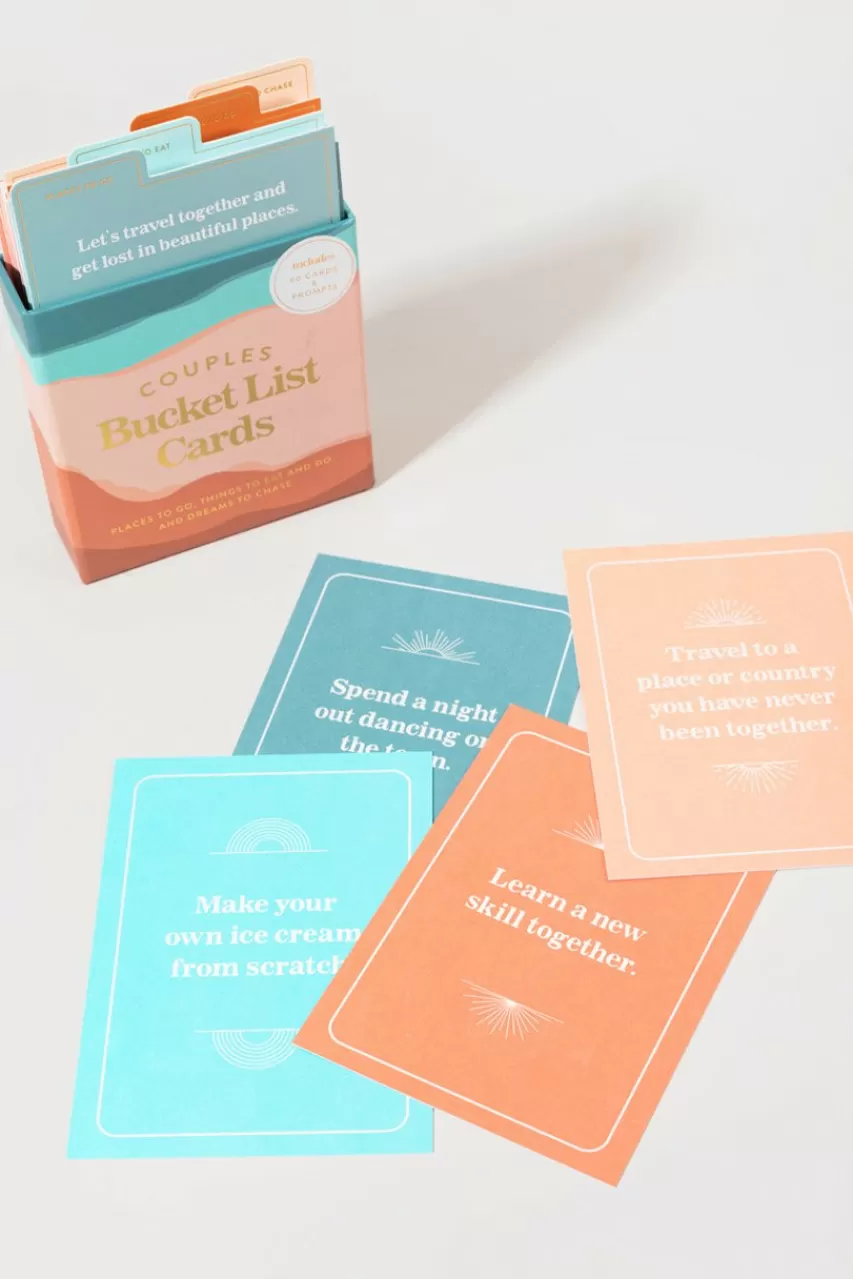 Francesca's Eccolo Couples Bucket List Cards