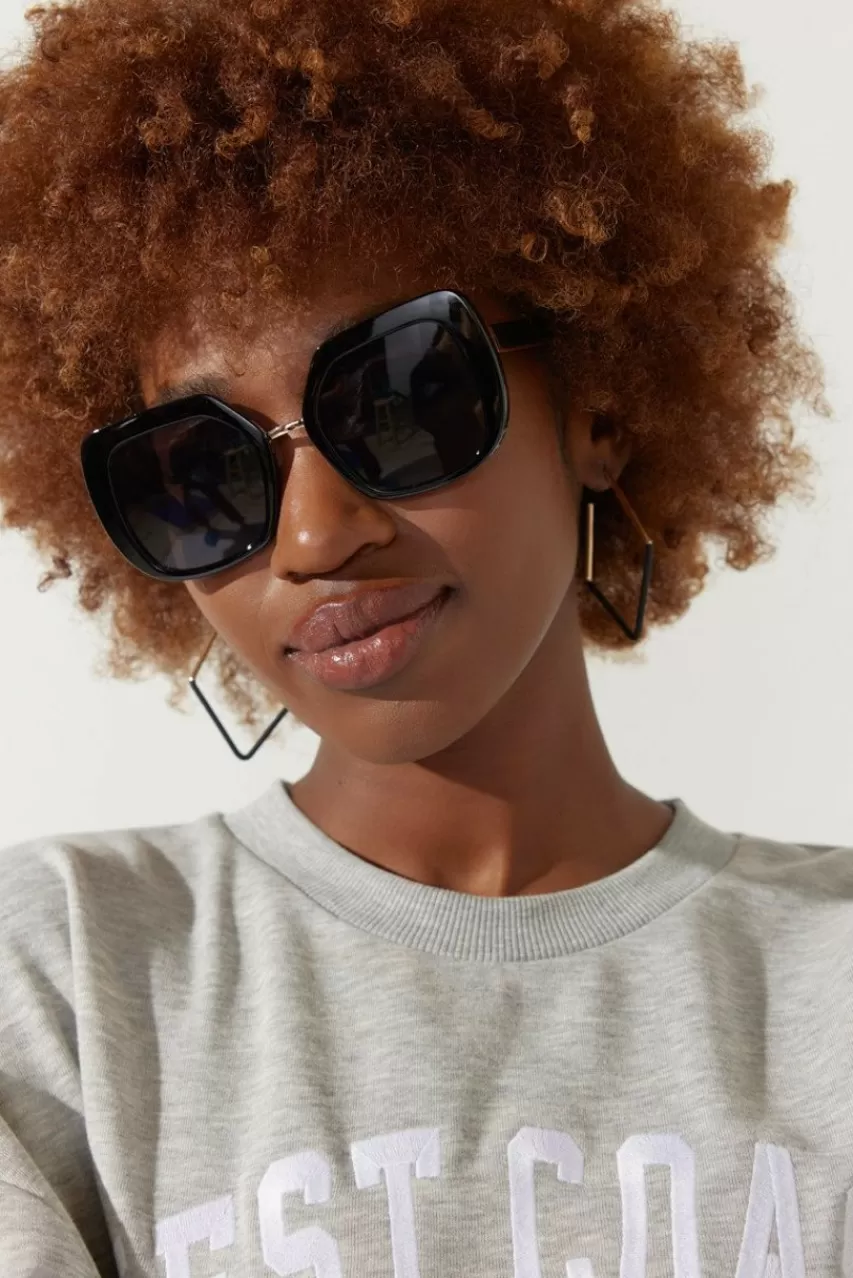 Francesca's Ellis Oversized Square Sunglasses