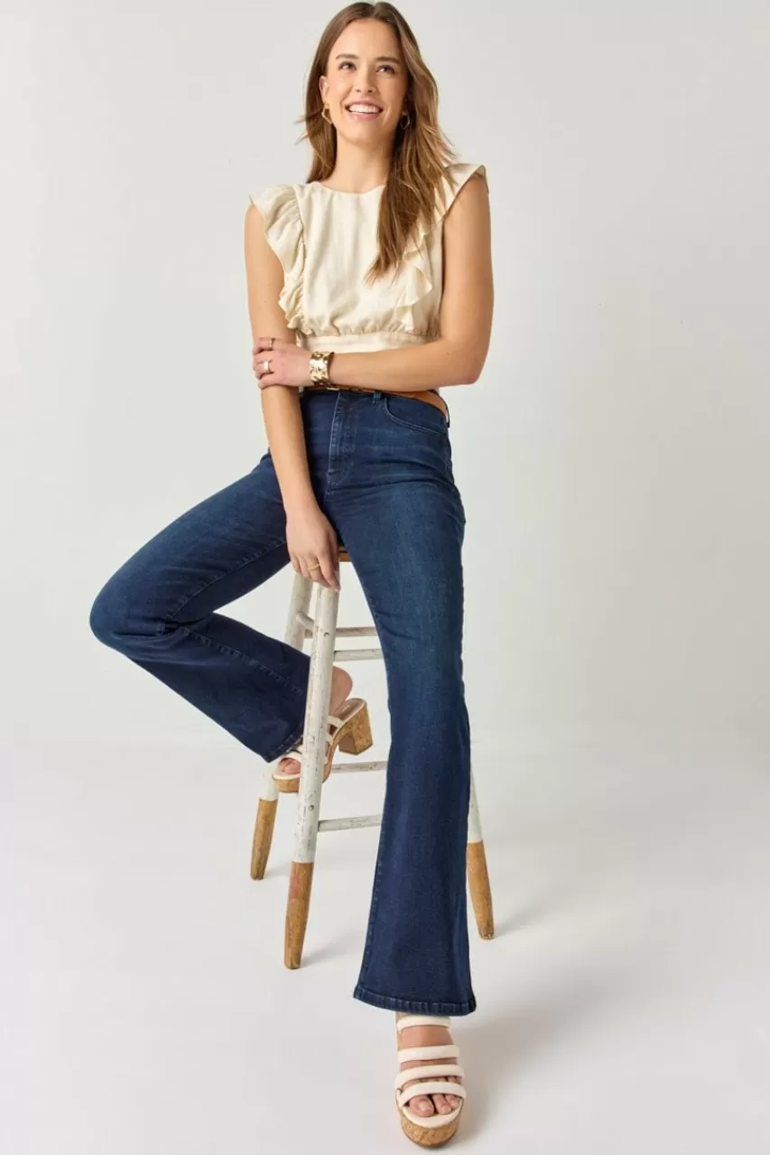 Francesca's Emma Wash Bootcut Jeans