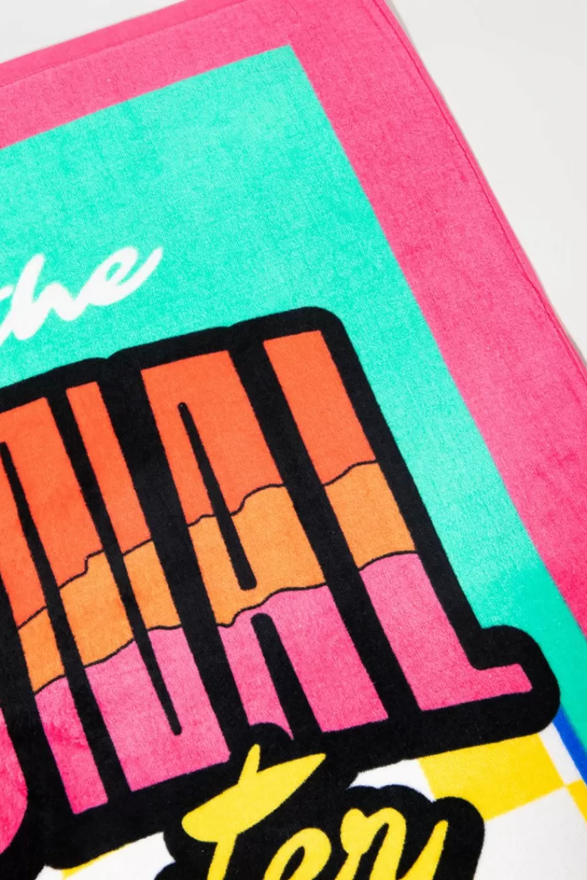 Francesca's Emotional Rollercoaster Beach Towel