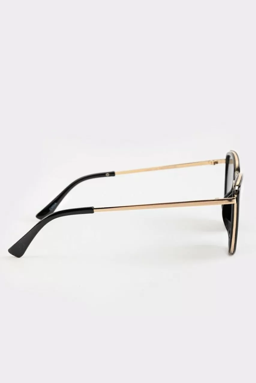 Francesca's Erica Oversized Cat Eye Sunglasses