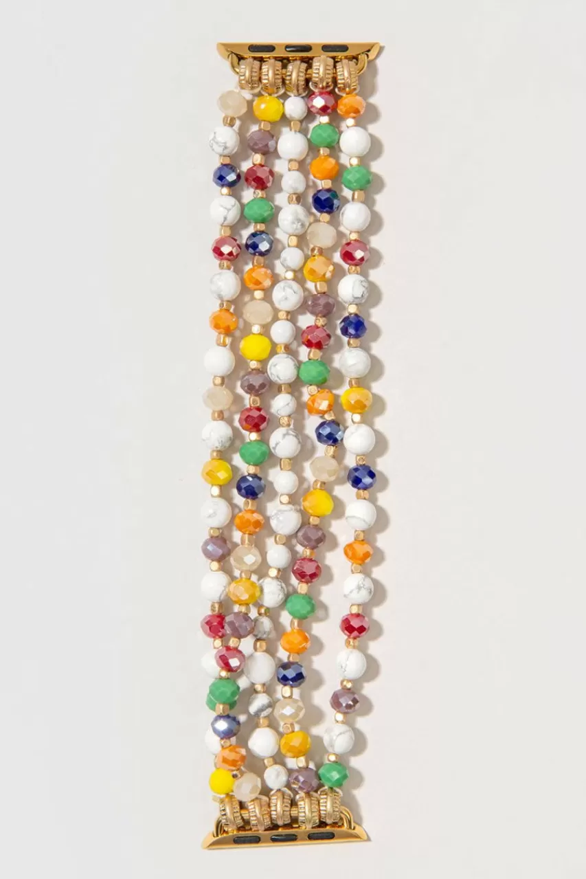 Francesca's Erinn Beaded Smart Watch Band