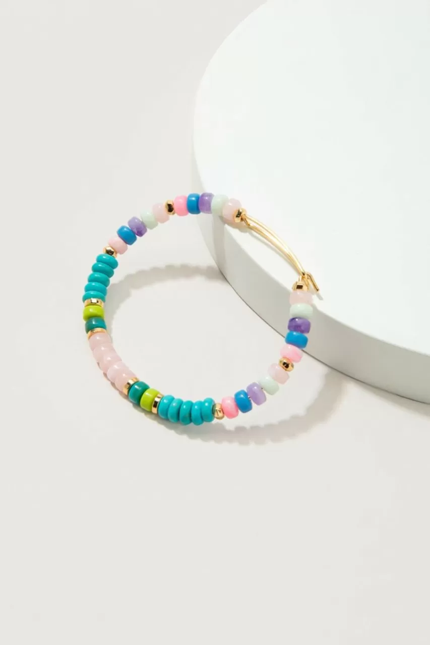 Francesca's Evonne Beaded Cuff Bracelet