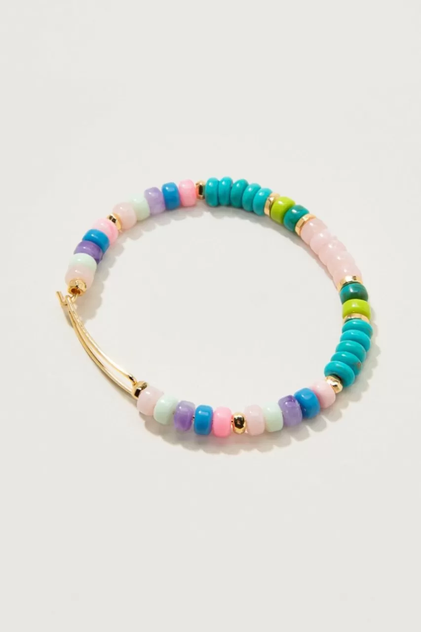 Francesca's Evonne Beaded Cuff Bracelet