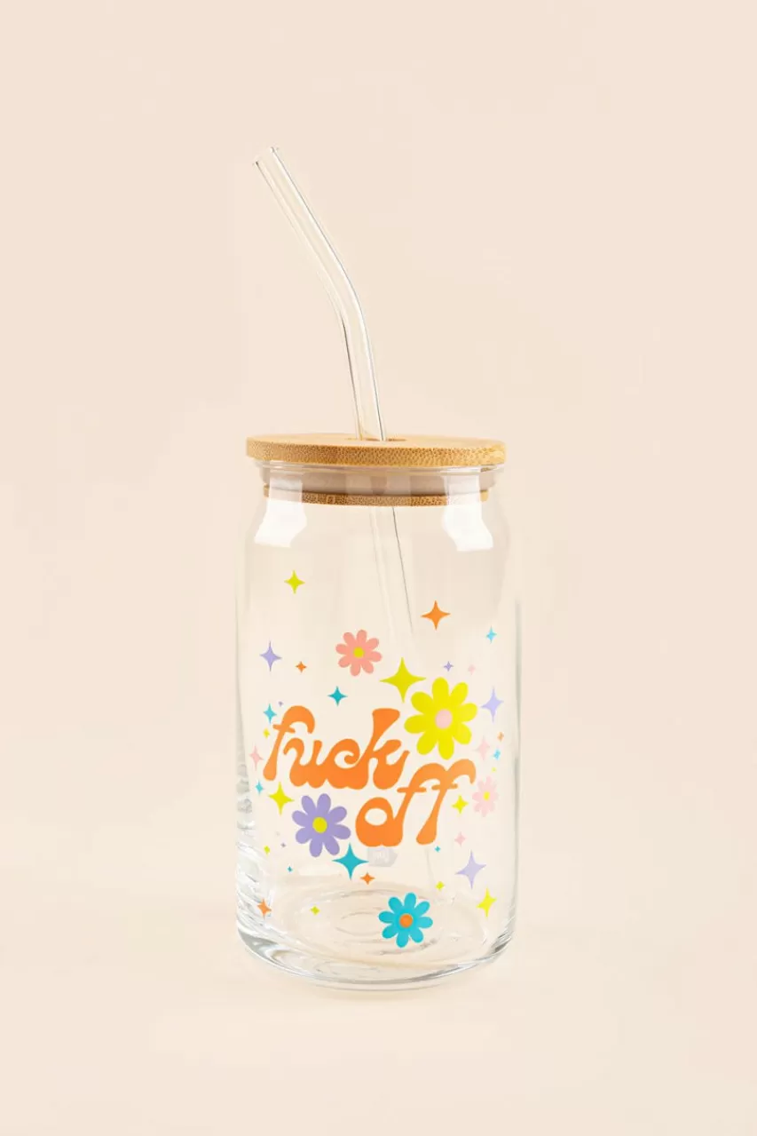 Francesca's F*Ck Off Beer Glass