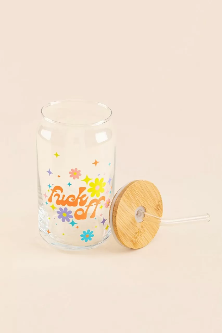 Francesca's F*Ck Off Beer Glass