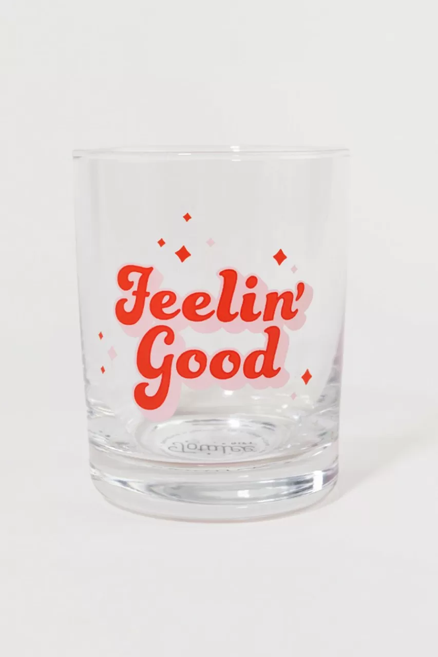 Francesca's Feelin Good Rocks Glass