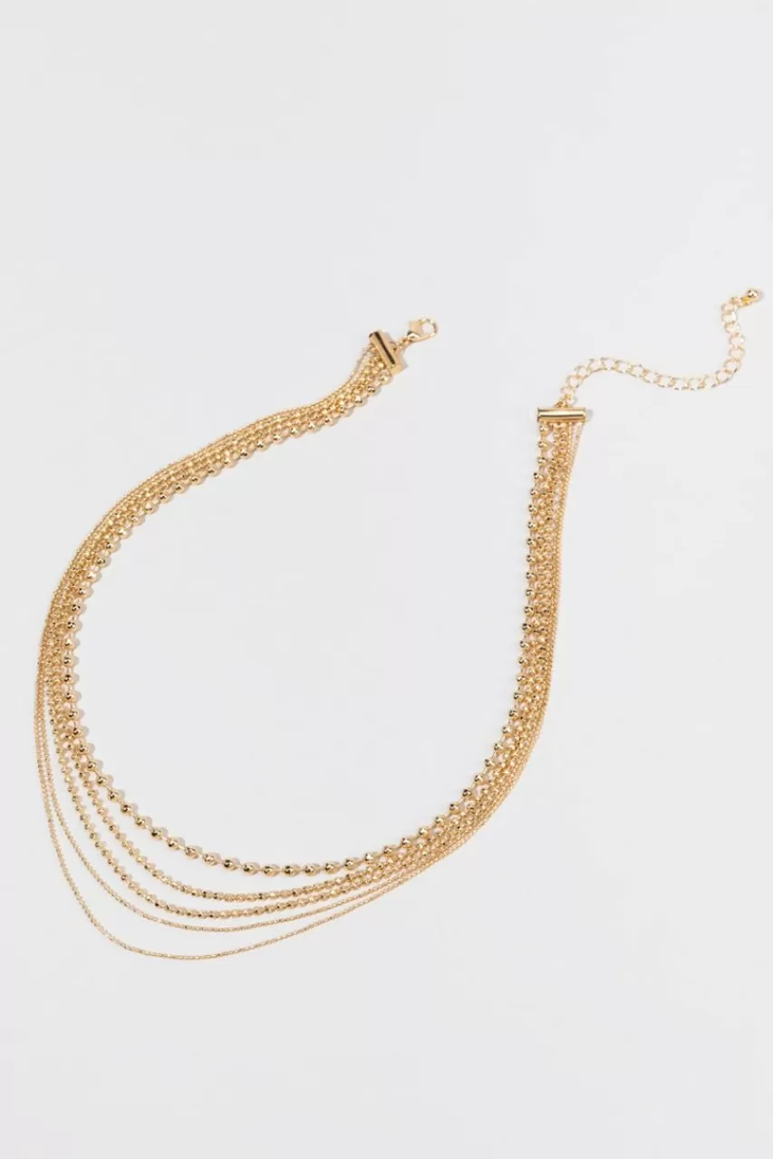 Francesca's Felicia Layered Chain Necklace
