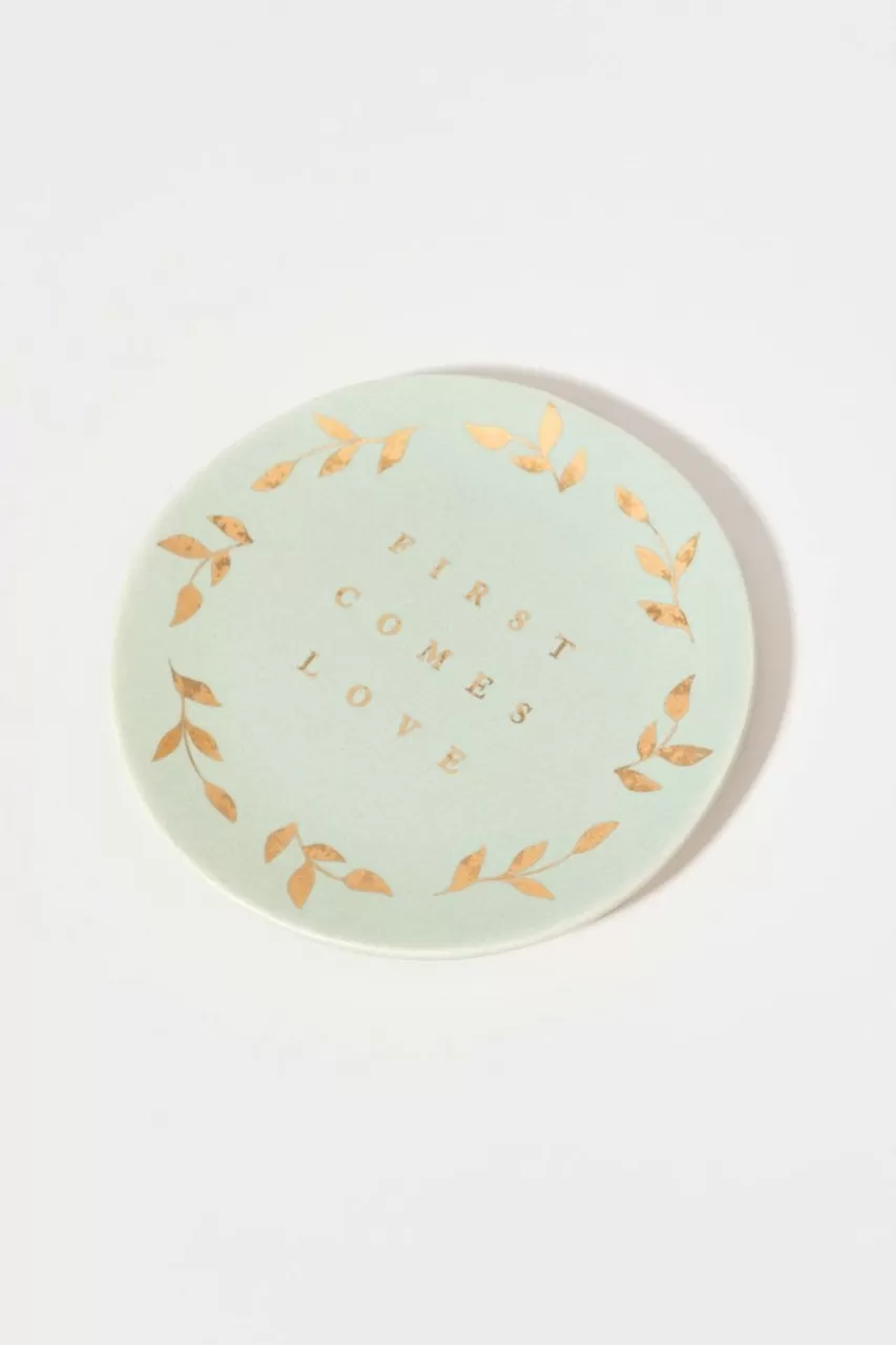 Francesca's First Comes Love Mini Trinket Dish