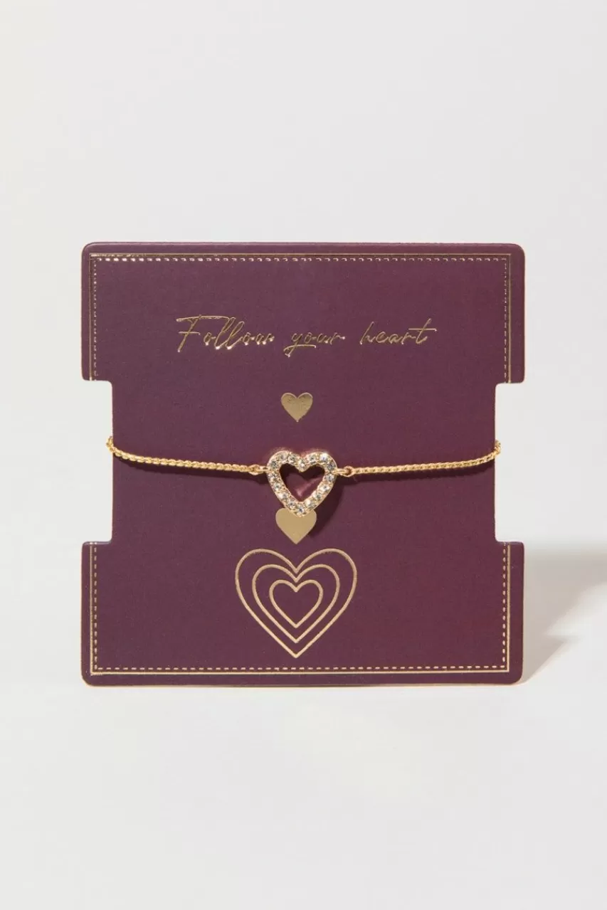 Francesca's Follow Your Heart Bracelet