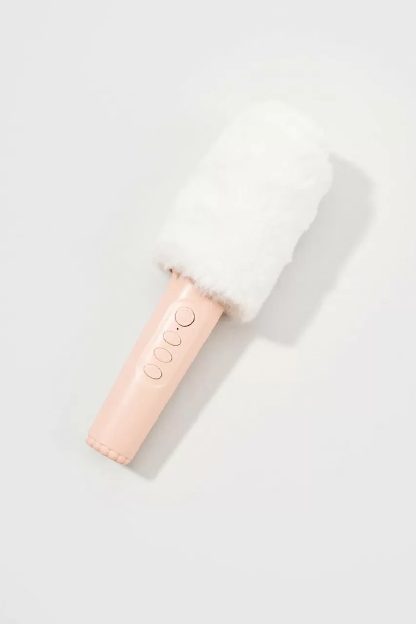 Francesca's Funky Rico Fuzzy Karaoke Microphone