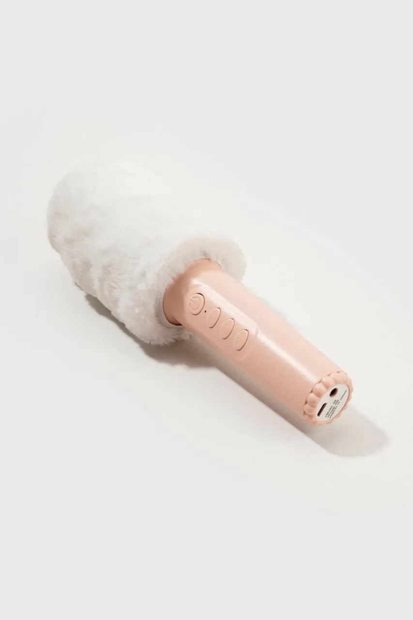 Francesca's Funky Rico Fuzzy Karaoke Microphone