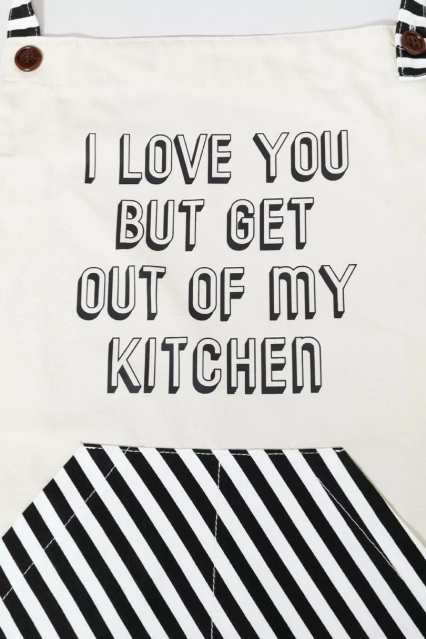 Francesca's Get Out Of My Kitchen Apron