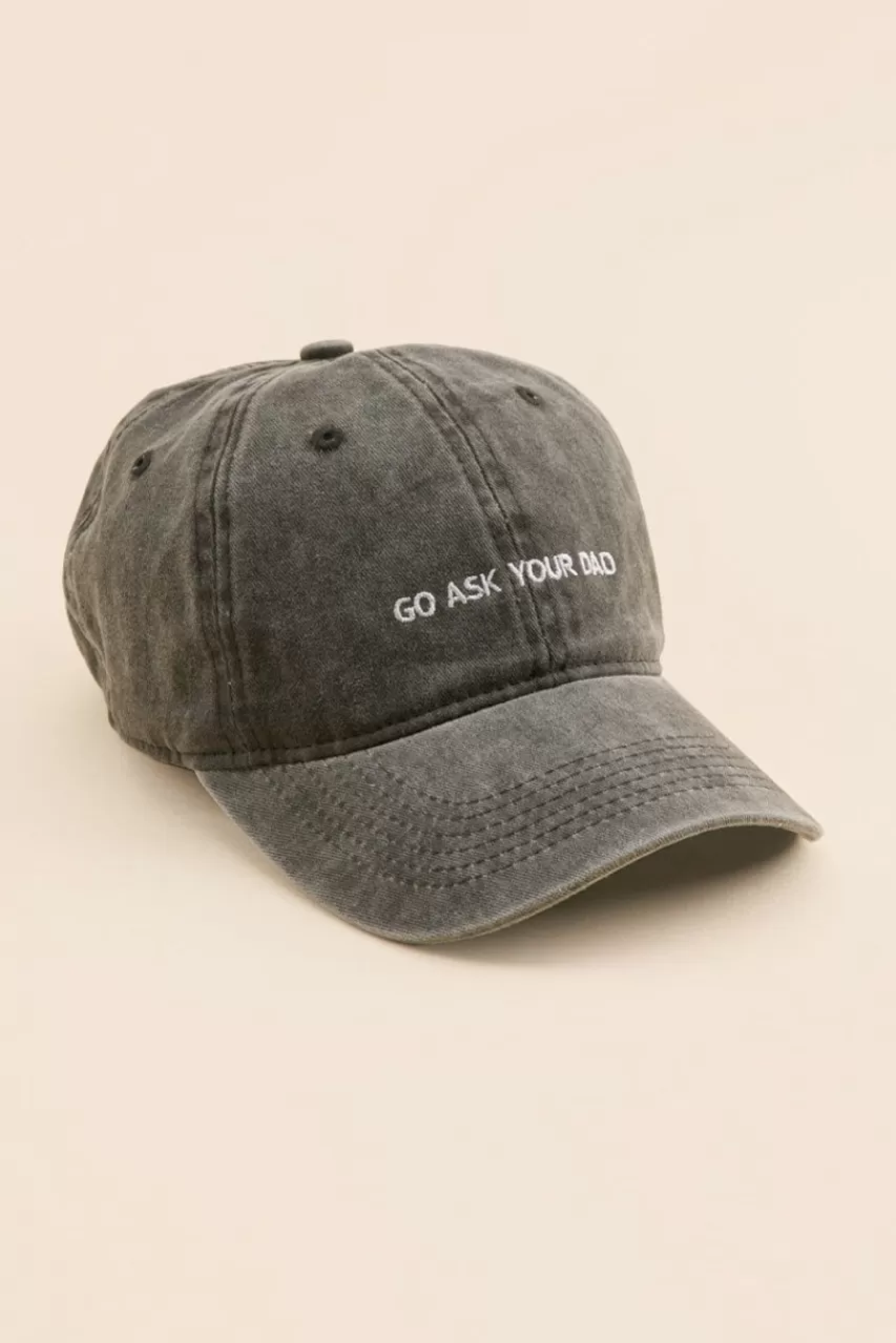Francesca's Go Ask Your Dad Baseball Hat
