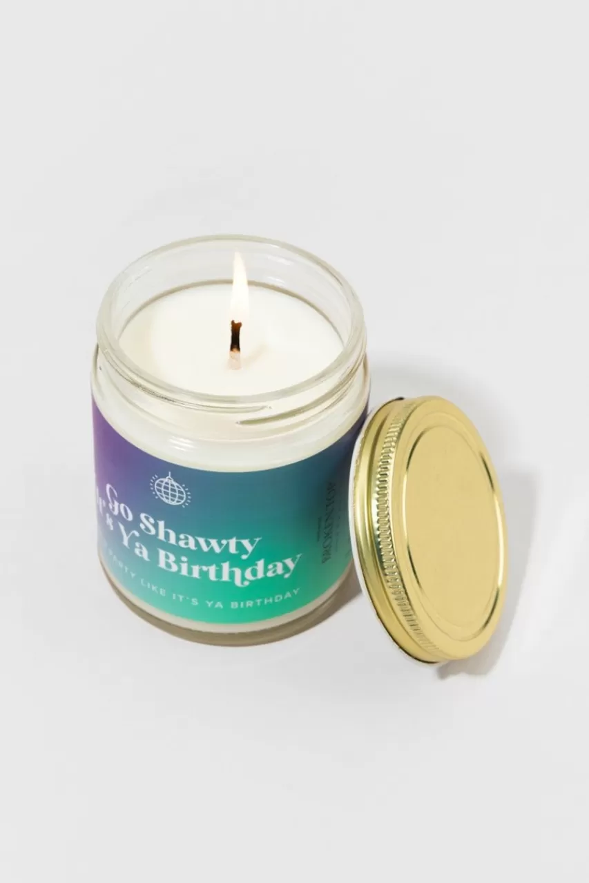 Francesca's Go Shawty Birthday 9Oz Candle Jar