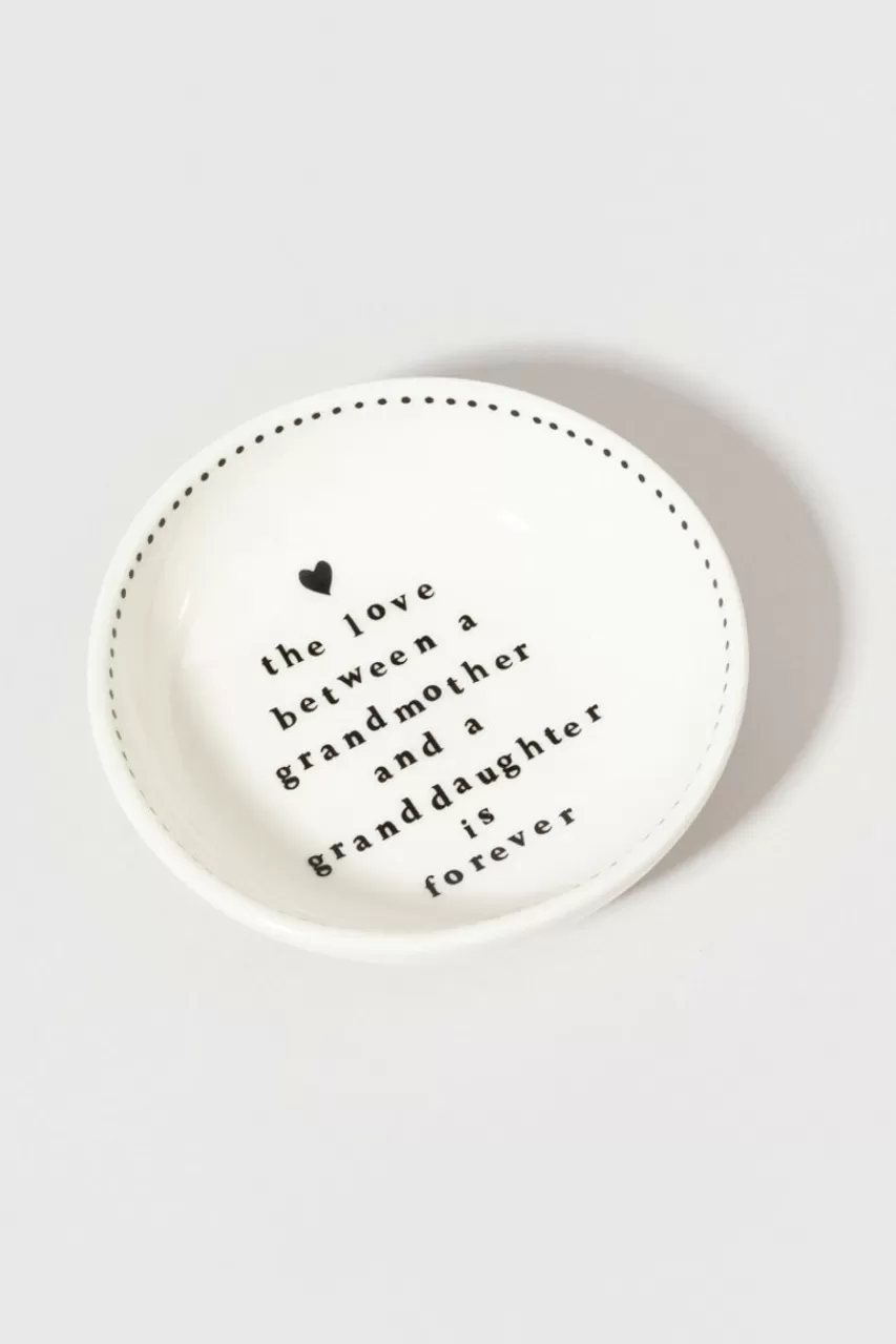Francesca's Grandmother Granddaughter Trinket Dish