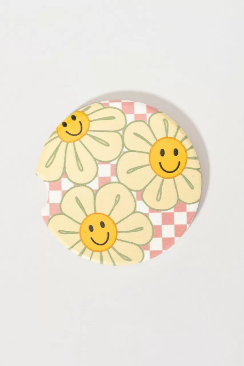 Francesca's Happy Daisy Car Coaster