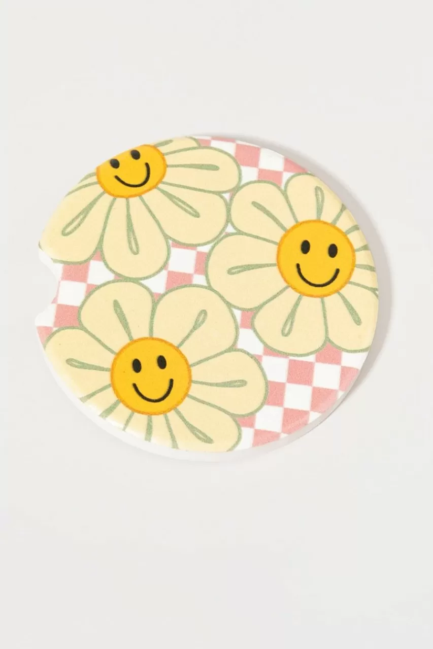 Francesca's Happy Daisy Car Coaster