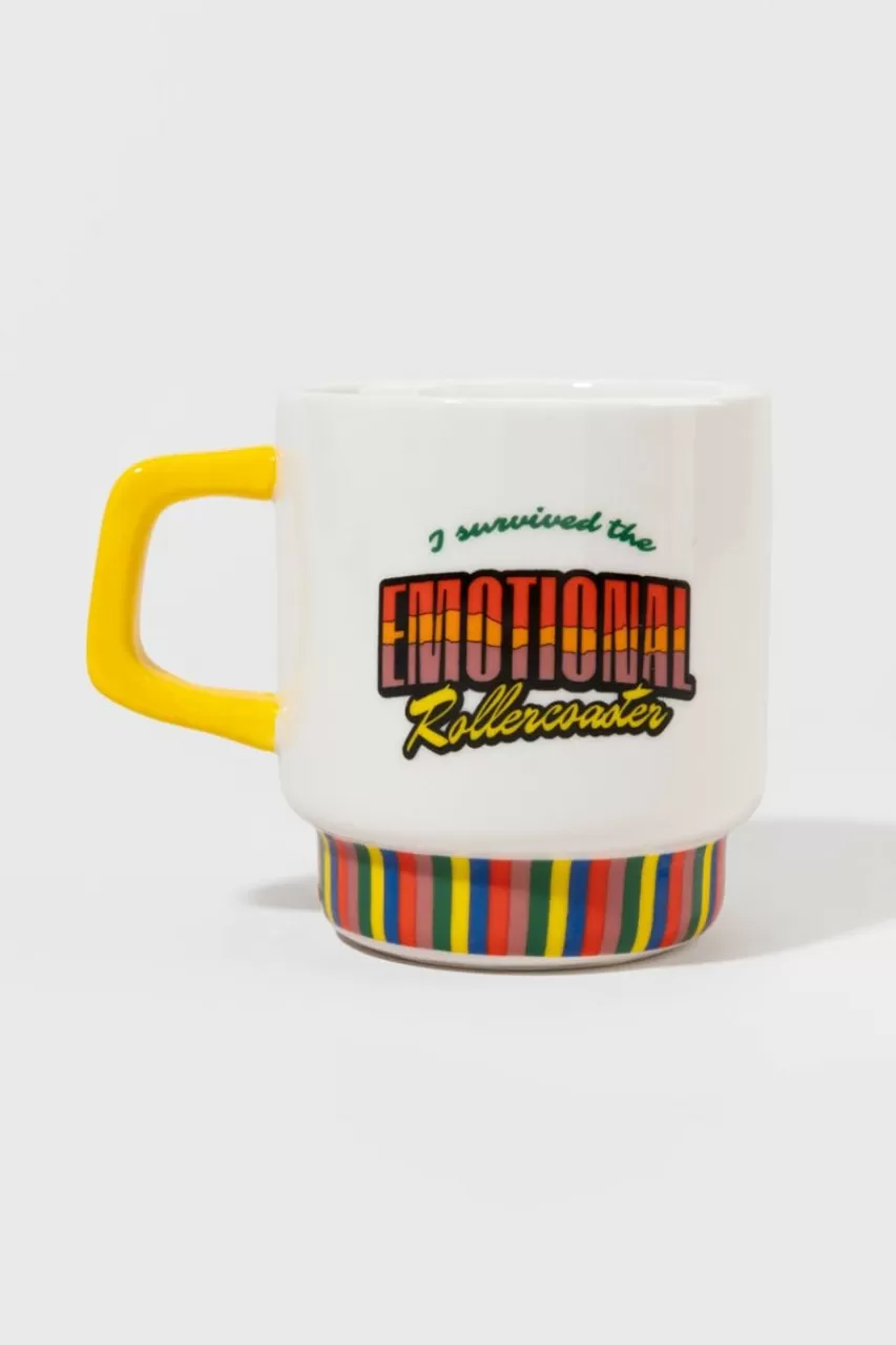 Francesca's Hot Stuff Ceramic Mug Emotional Rollercoaster