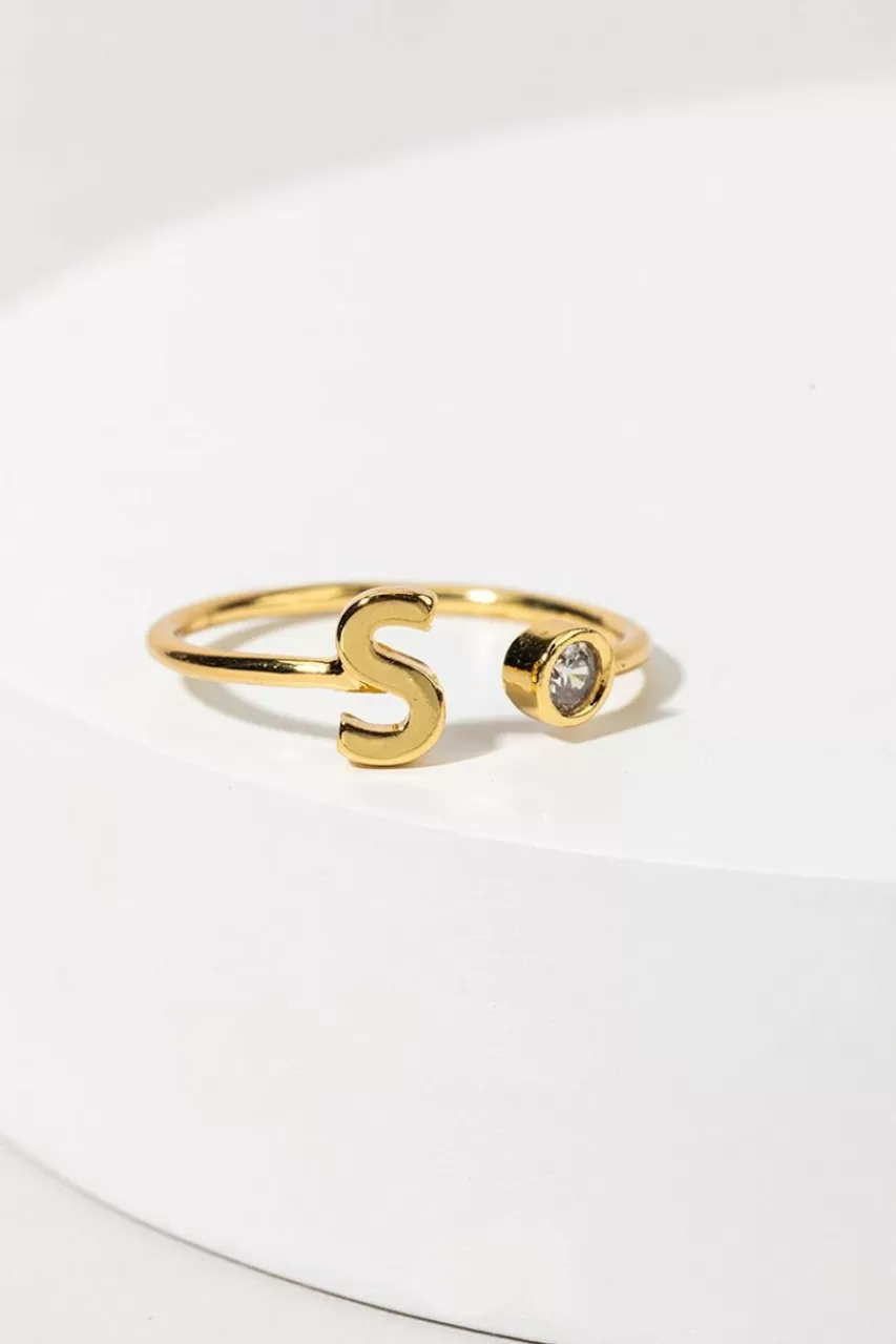 Francesca's I 14 Go D Dipp D Z Initi D U T B Ring