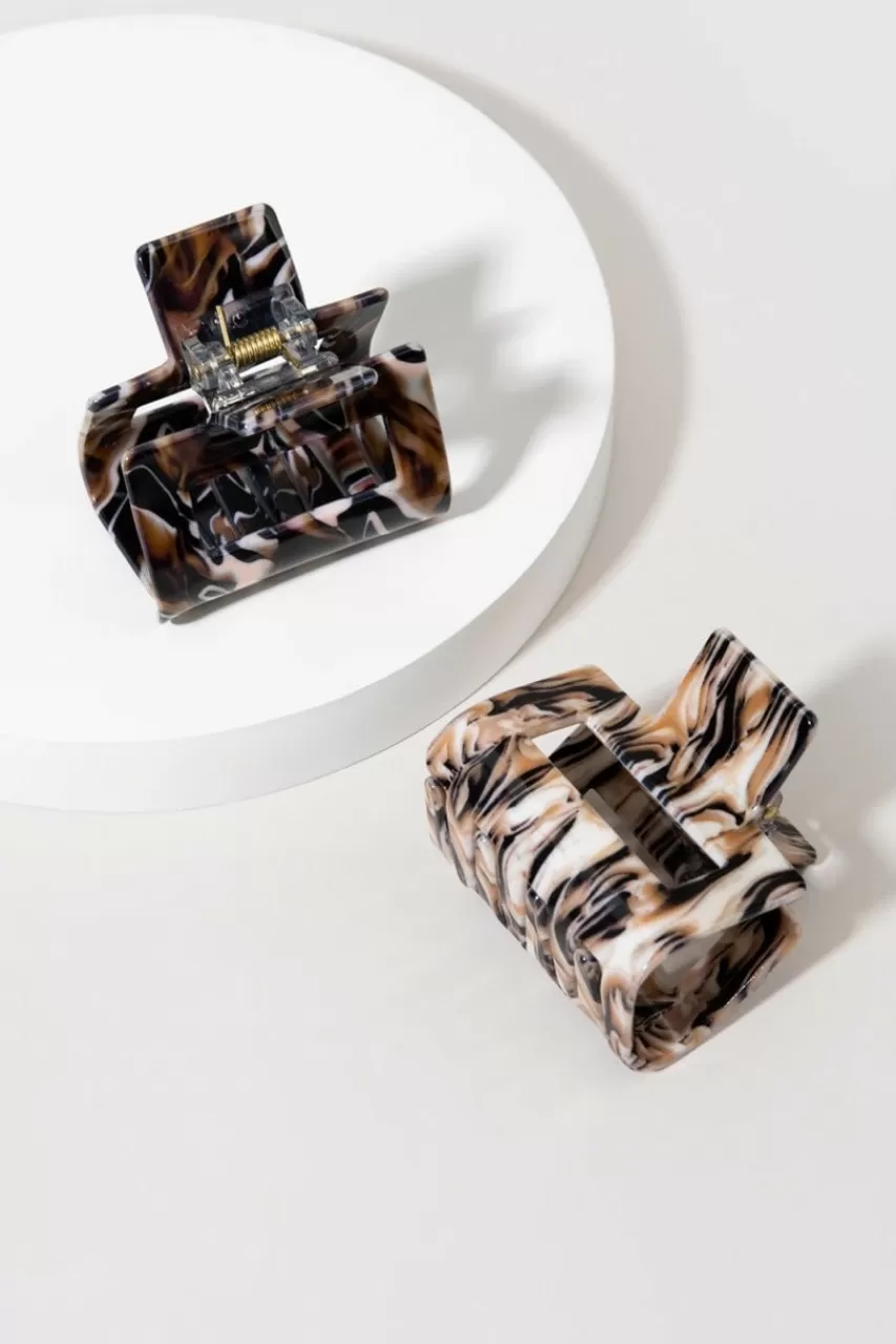 Francesca's Janine Swirl Hair Claws