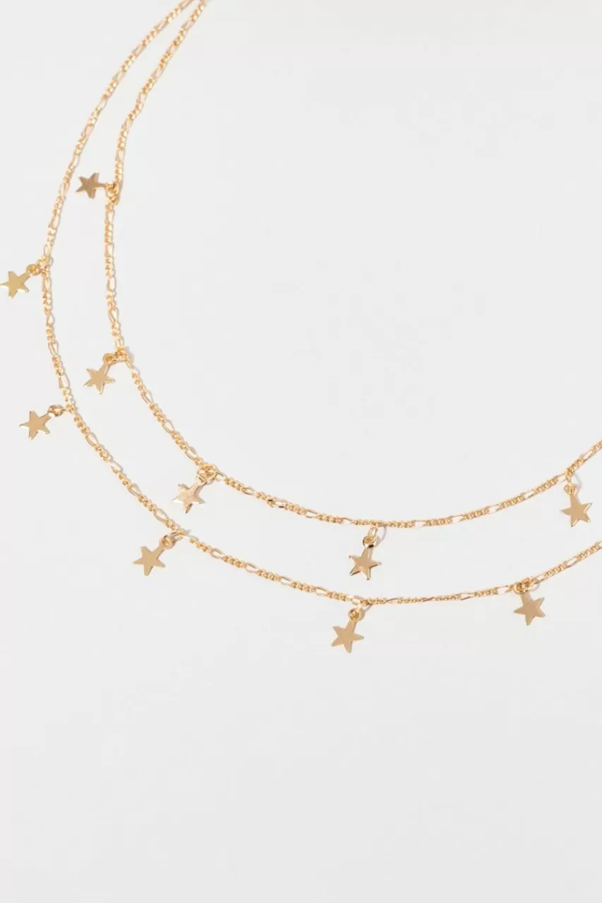Francesca's Jenna Shaky Star Necklace