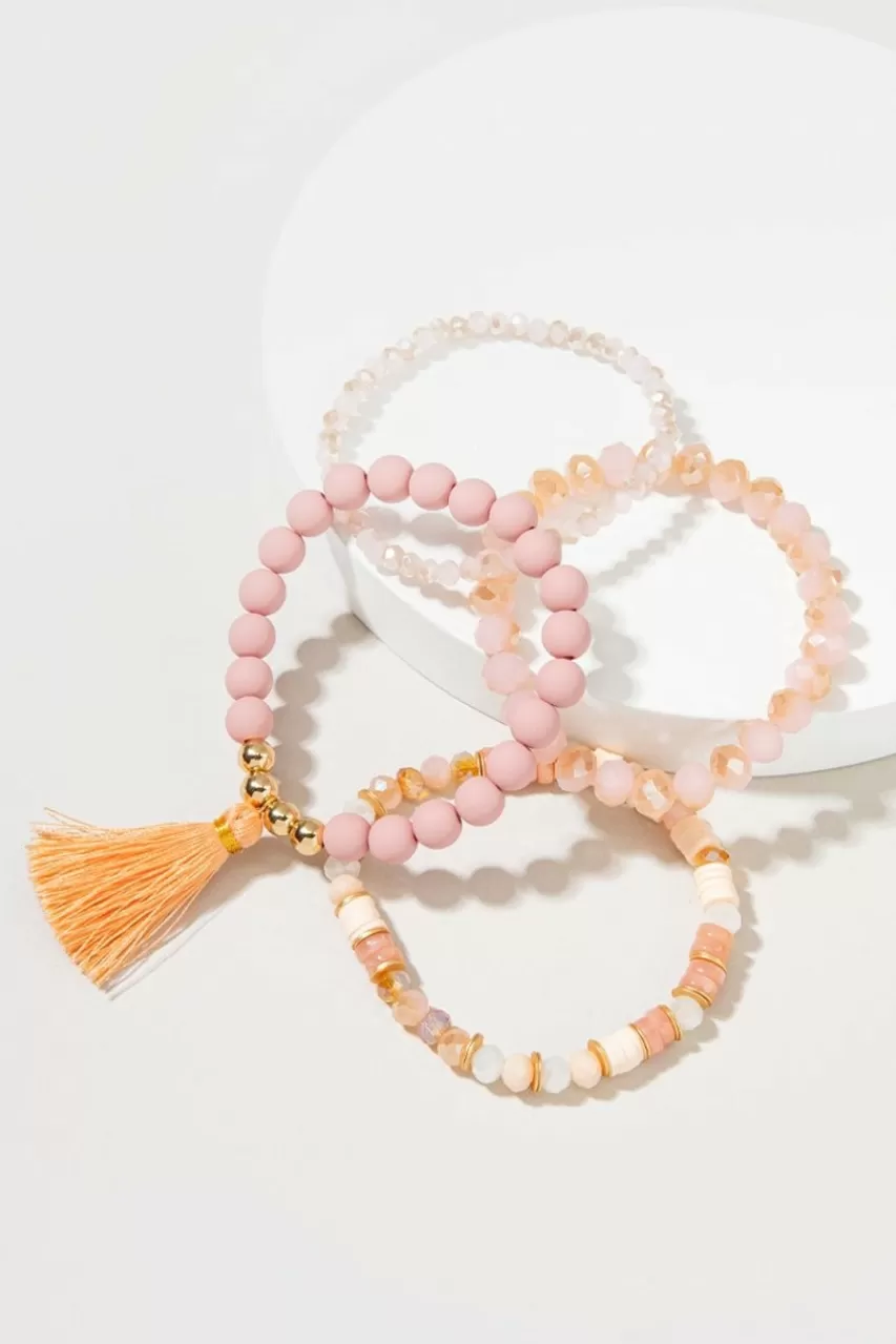 Francesca's Jill Beaded Bracelet Set