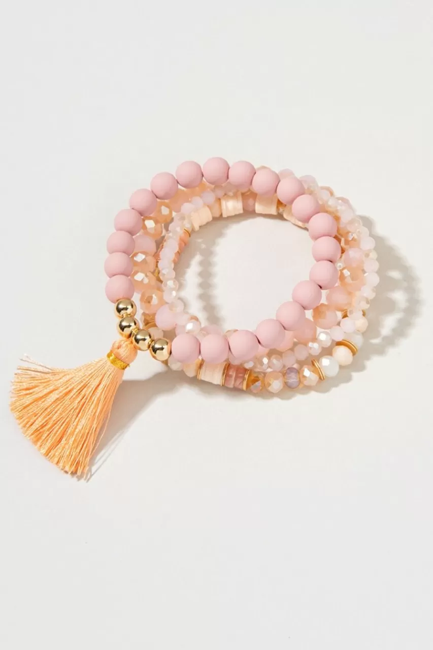 Francesca's Jill Beaded Bracelet Set