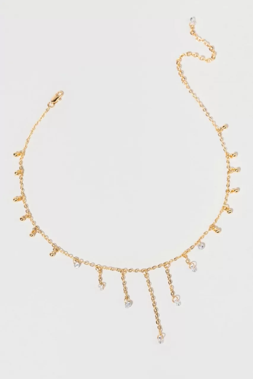 Francesca's Johnna Chain Choker Necklace