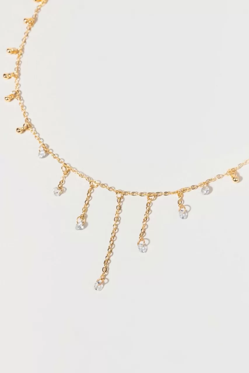 Francesca's Johnna Chain Choker Necklace
