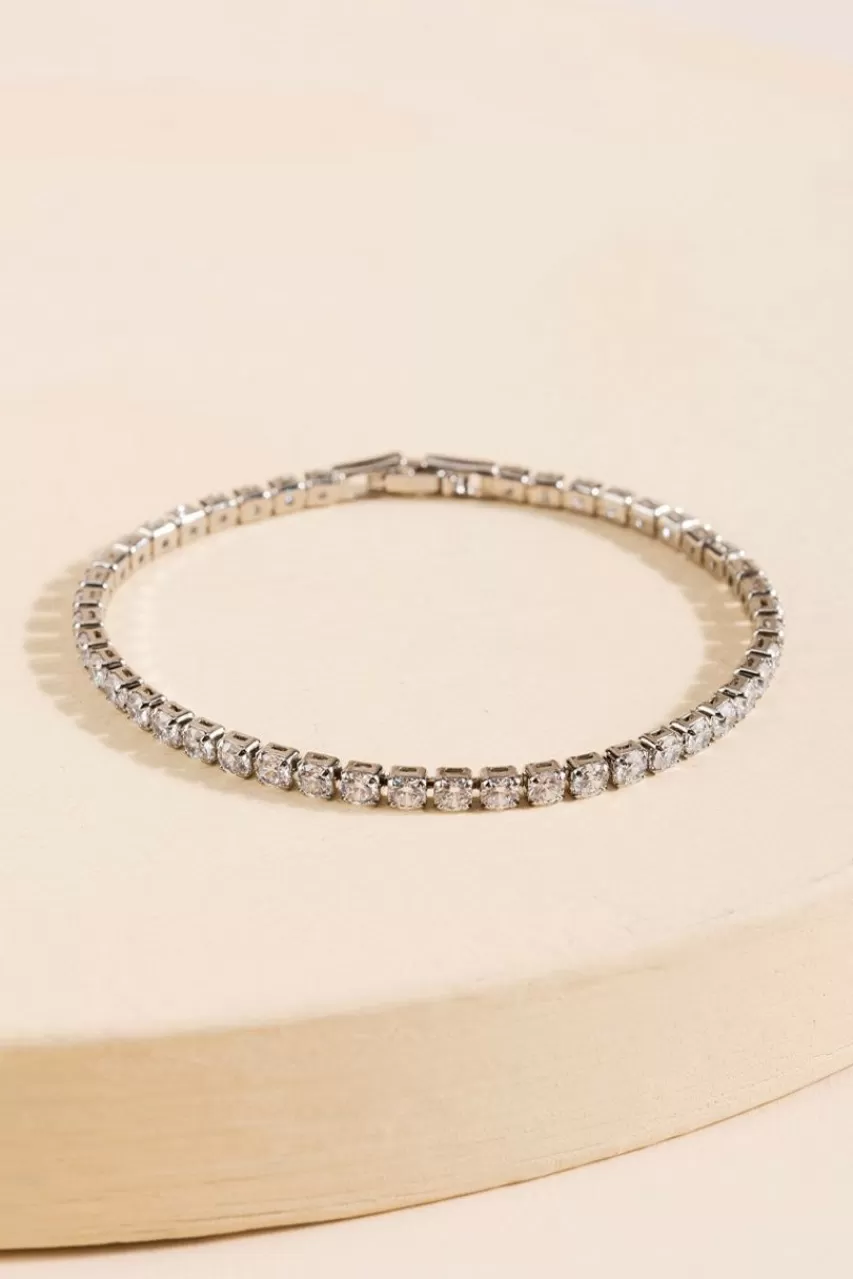 Francesca's Juliana Cz Tennis Bracelet