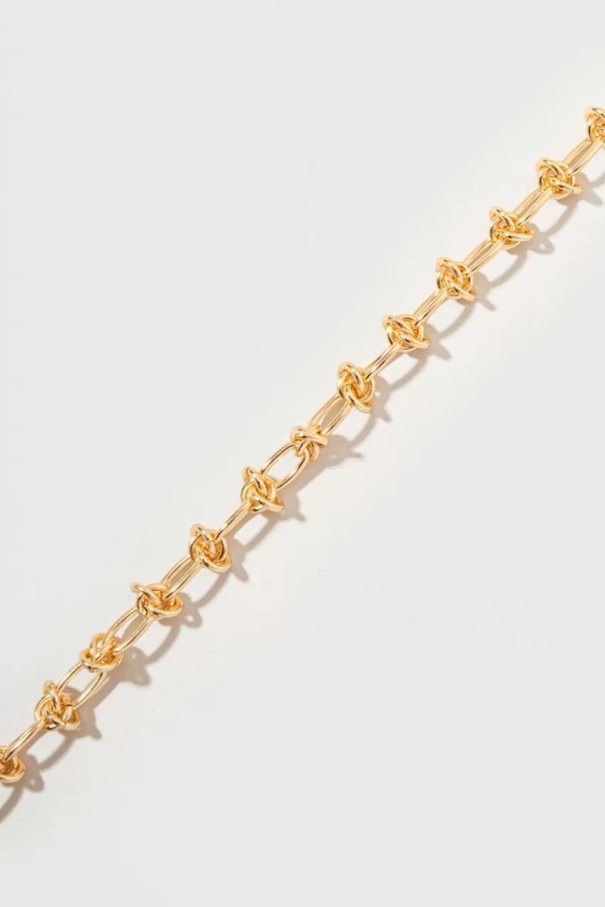 Francesca's Julissa Knotted Link Chain Necklaces