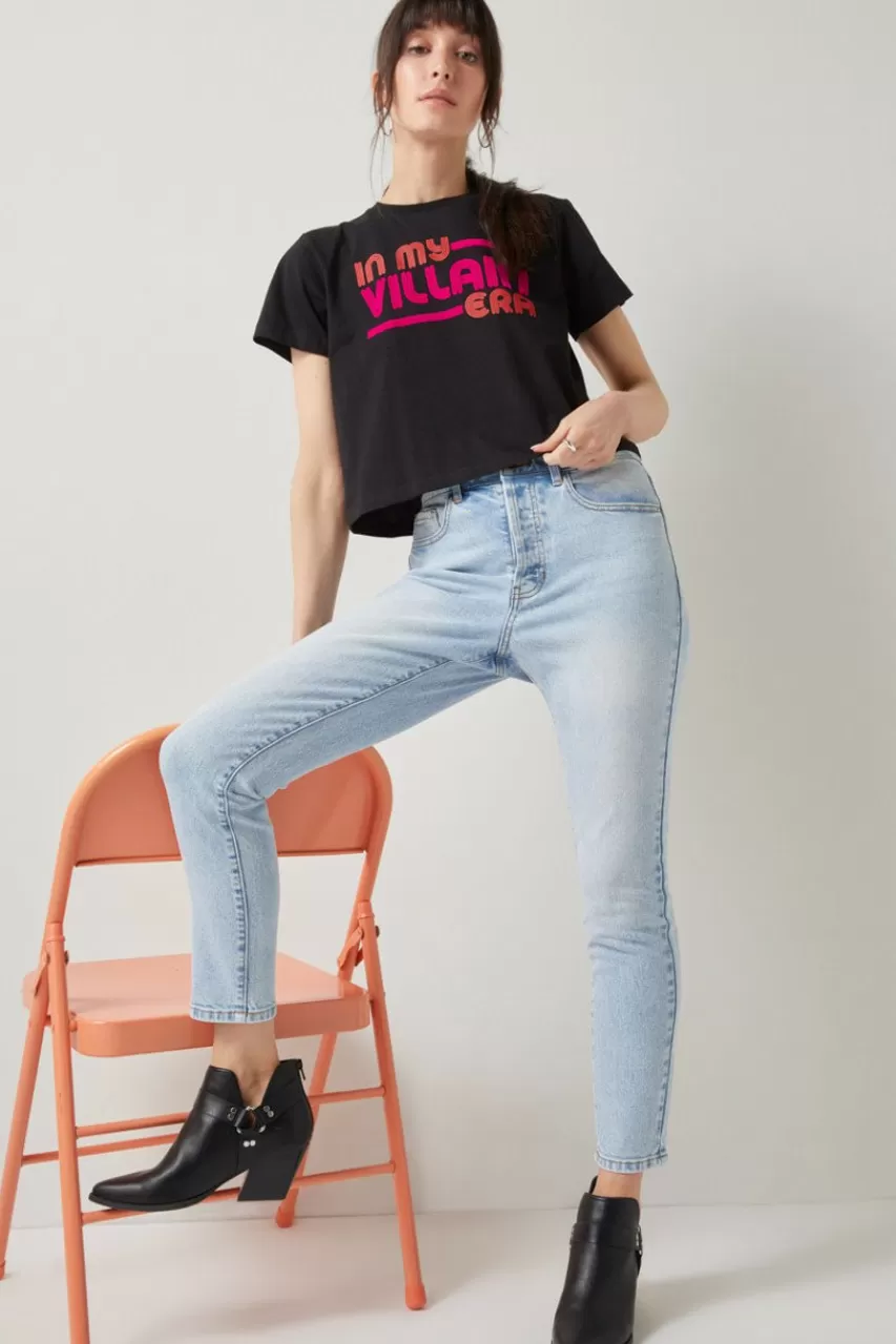 Francesca's Justine Mid Rise Skinny Jeans