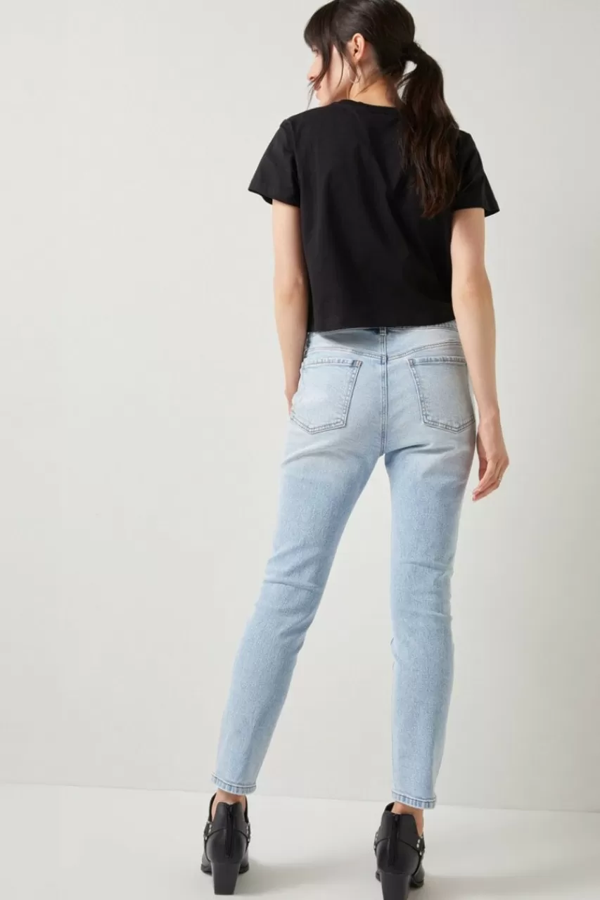 Francesca's Justine Mid Rise Skinny Jeans