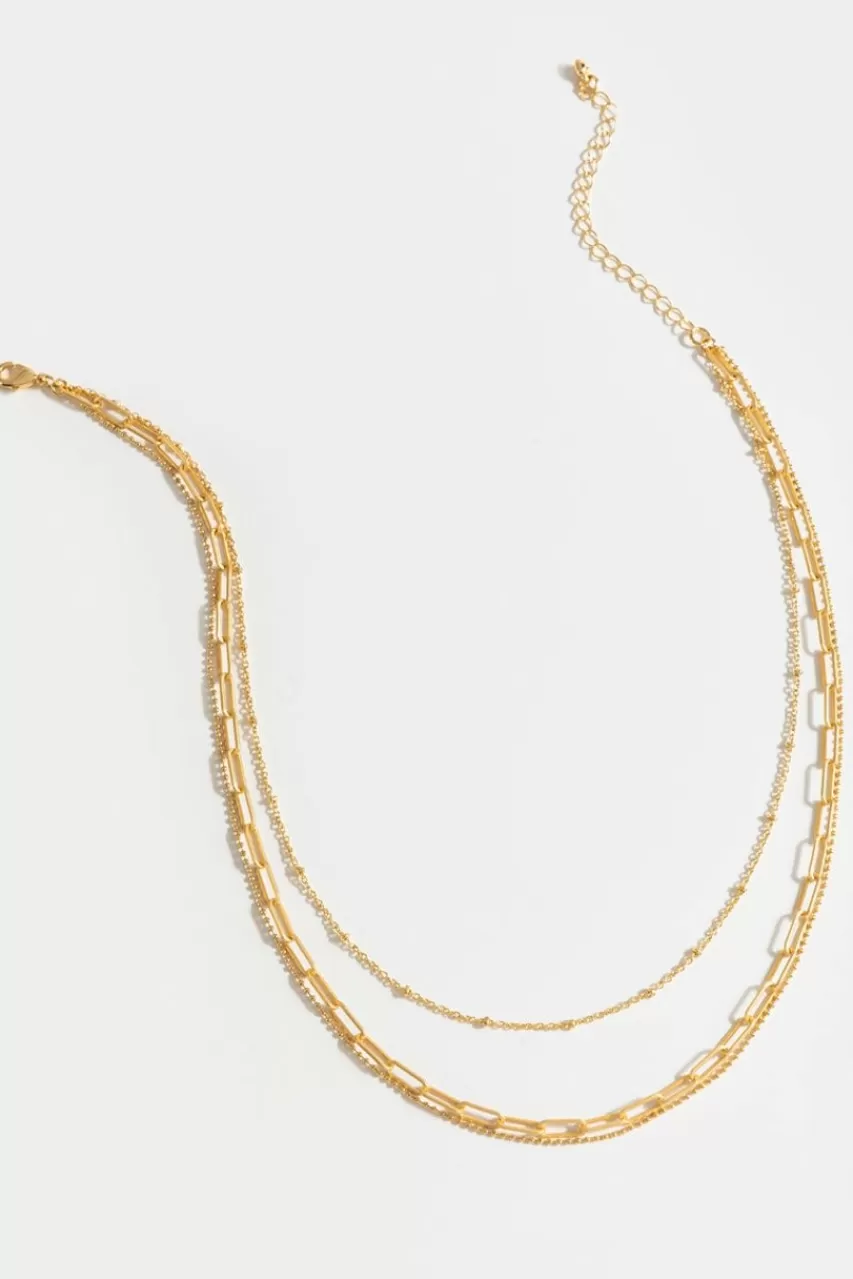 Francesca's Kailani Chain Layered Necklace