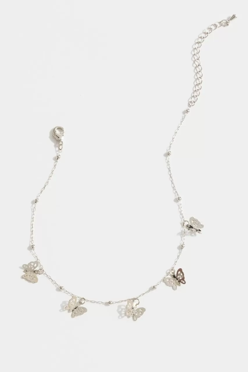 Francesca's Kairi Filigree Butterfly Anklet