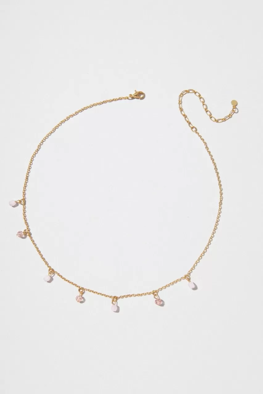 Francesca's Kim Delicate Beaded Dangle Choker
