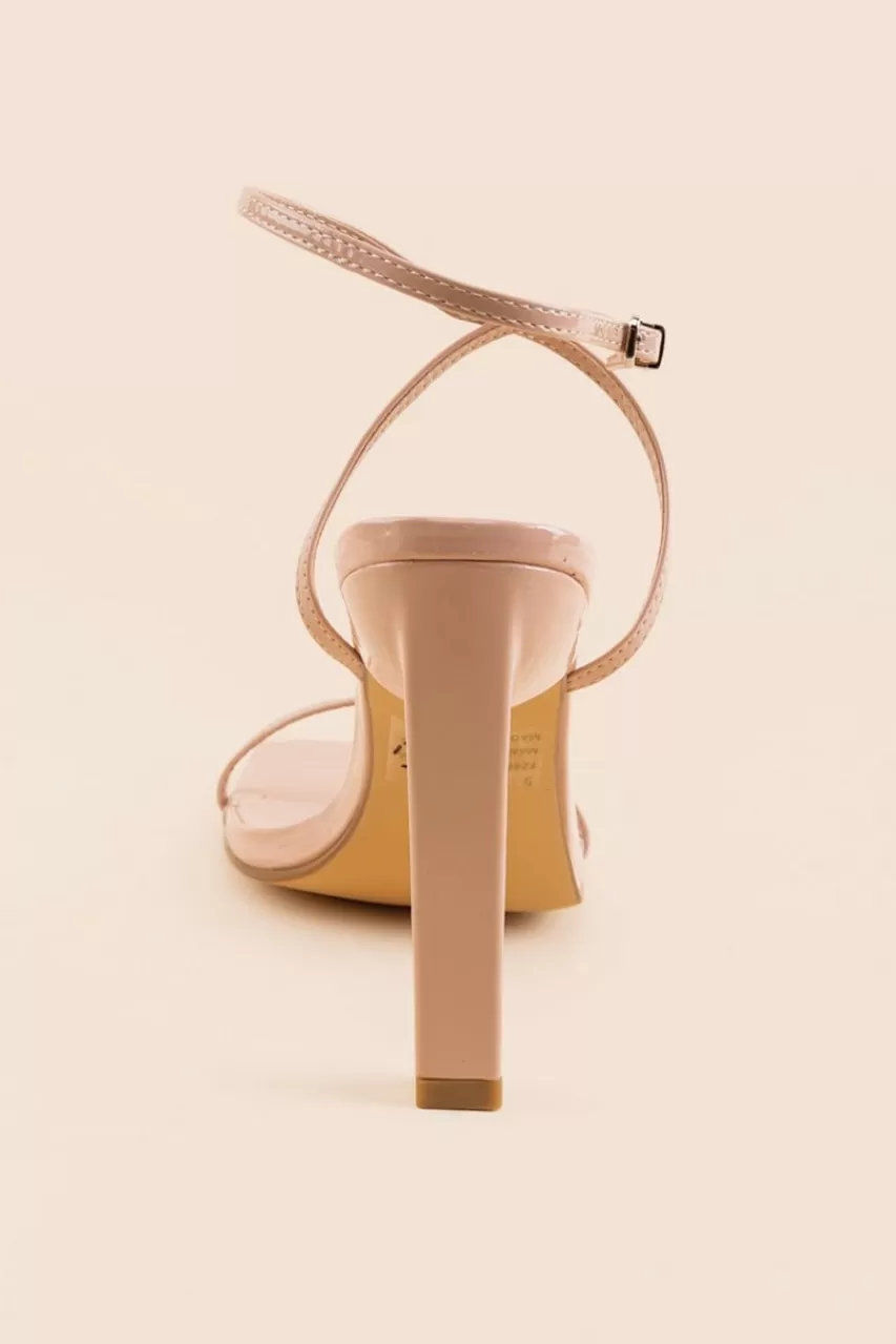 Francesca's Lemonade Katya Strappy Heels